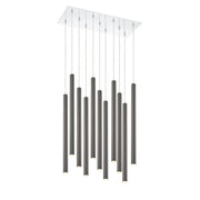 11 Light Chandelier-Pearl Black