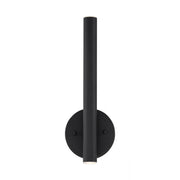 2 Light Wall Sconce-Matte Black