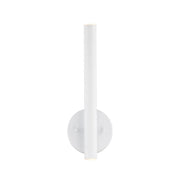 2 Light Wall Sconce-Matte White