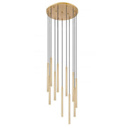 11 Light Chandelier-Modern Gold