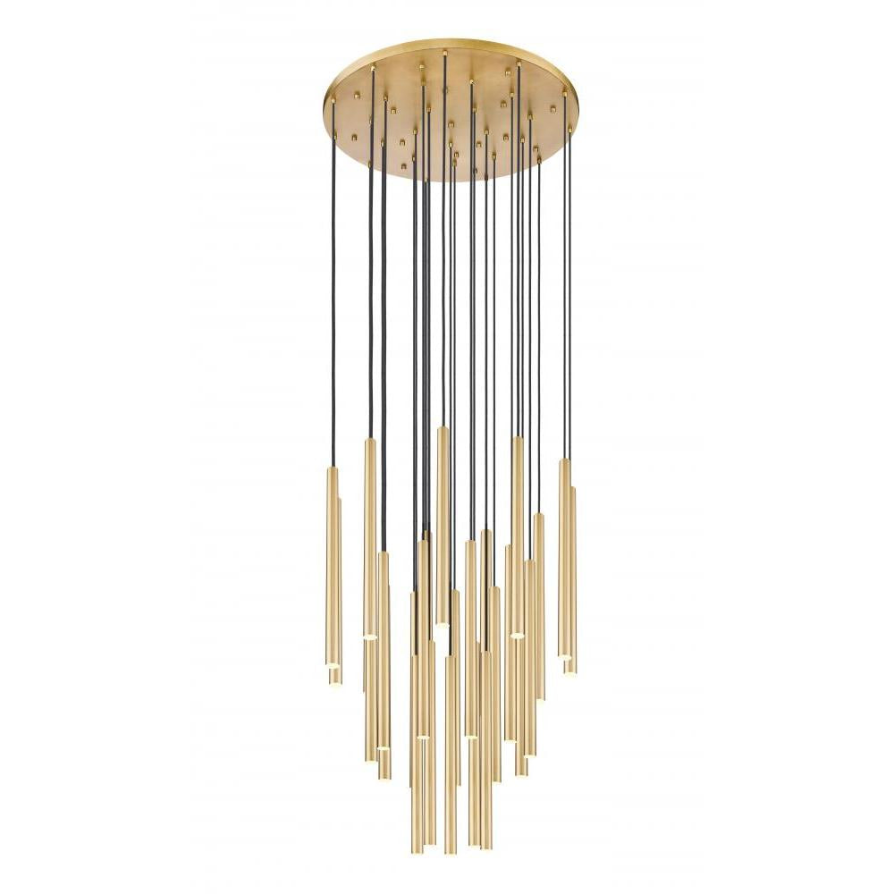 27 Light Chandelier-Modern Gold