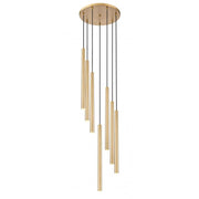 7 Light Chandelier-Modern Gold