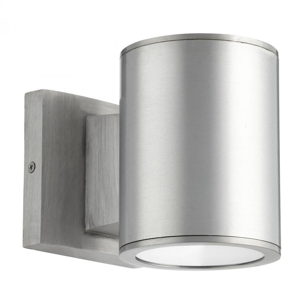 Quorum Lighting CYLINDER 920-2-16 Exterior Contemporary - Brushed Aluminum