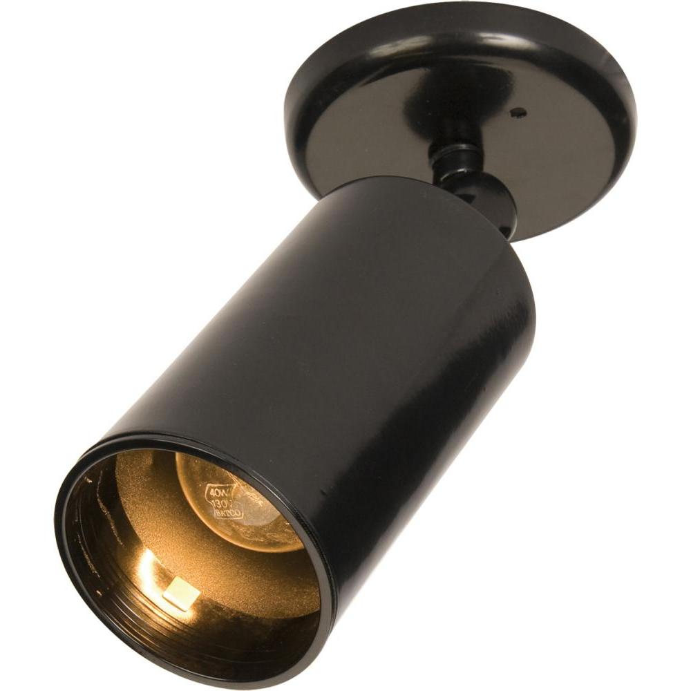 Maxim Lighting 92010BK Spots 5 Inch Flush Mount Light – Black