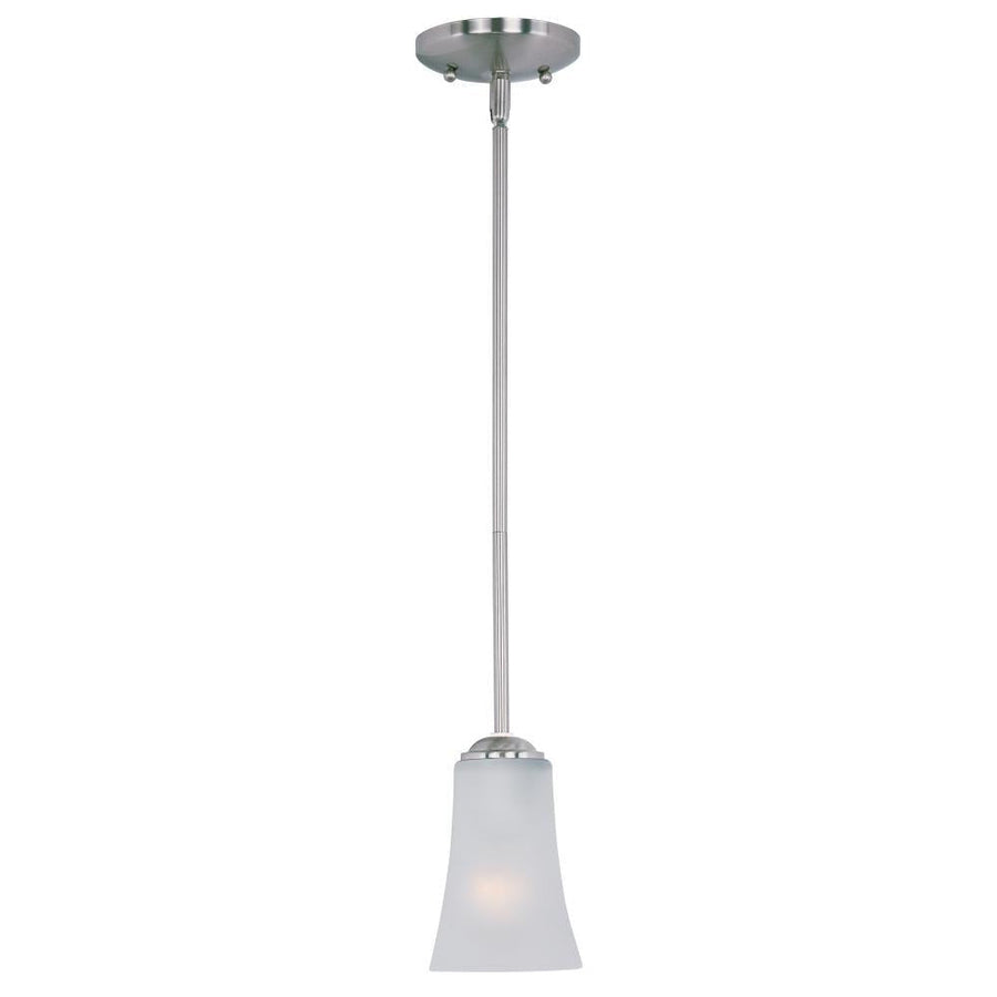 Maxim Lighting 92040FTSN Logan 4.5 Inch Mini Pendant – Satin Nickel