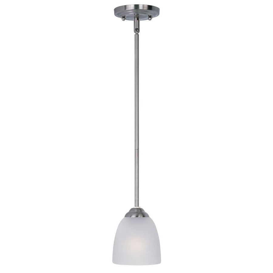 Maxim Lighting 92061FTSN Stefan 5 Inch Mini Pendant – Satin Nickel