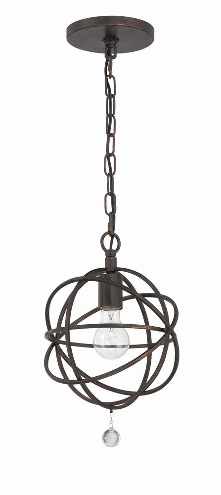 Crystorama SOLARIS 9220-EB Pendant Contemporary - English Bronze