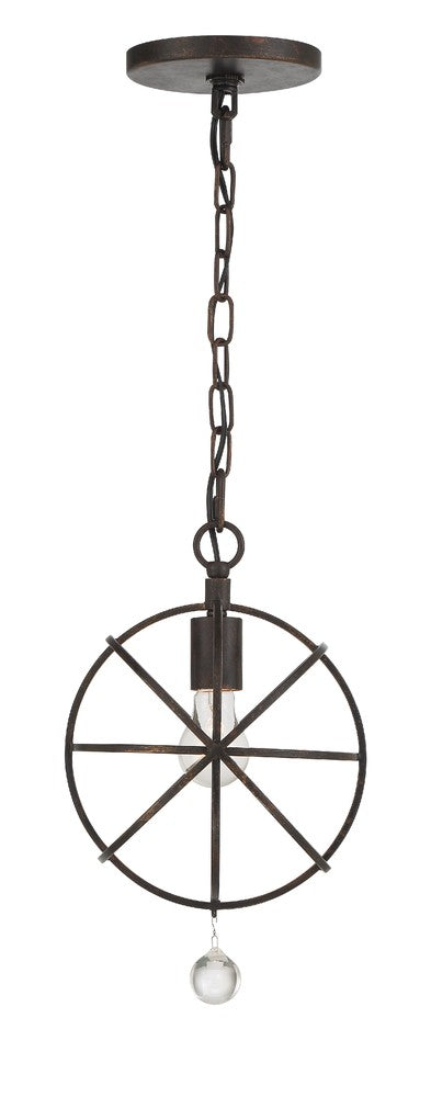 Crystorama SOLARIS 9220-EB Pendant Contemporary - English Bronze