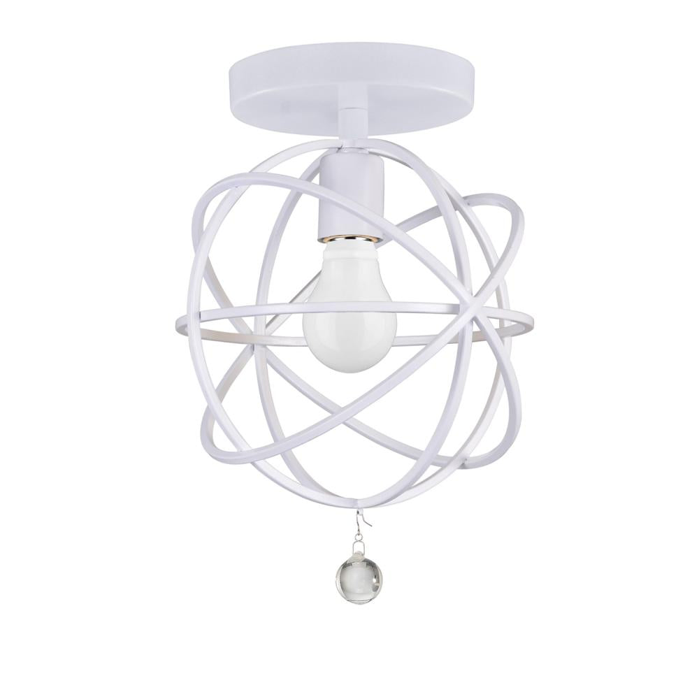 Crystorama SOLARIS 9220-WW_CEILING Flush Mount Contemporary - Wet White