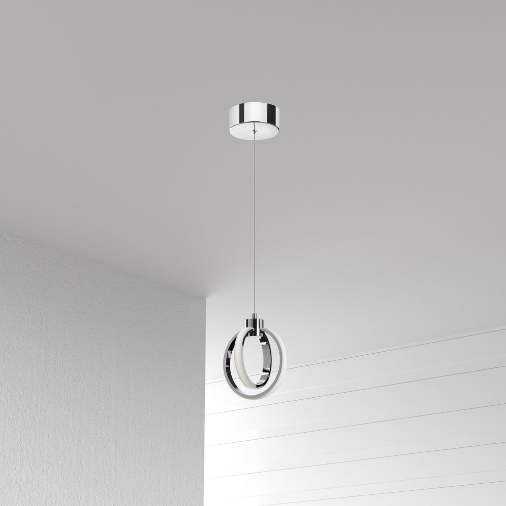 Dainolite 9228-614LEDP-PC Pendant Contemporary - Polished Chrome