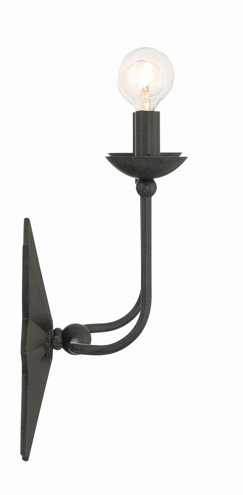 Crystorama ASTRO 9232-BK Sconce Modern - Black