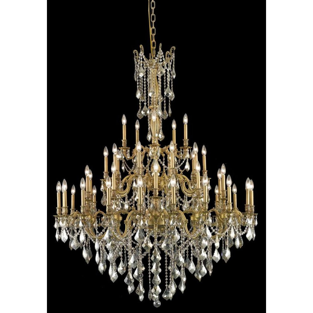 Elegant Lighting ROSALIA 9245G54FG-GT/RC Chandelier Traditional - French Gold