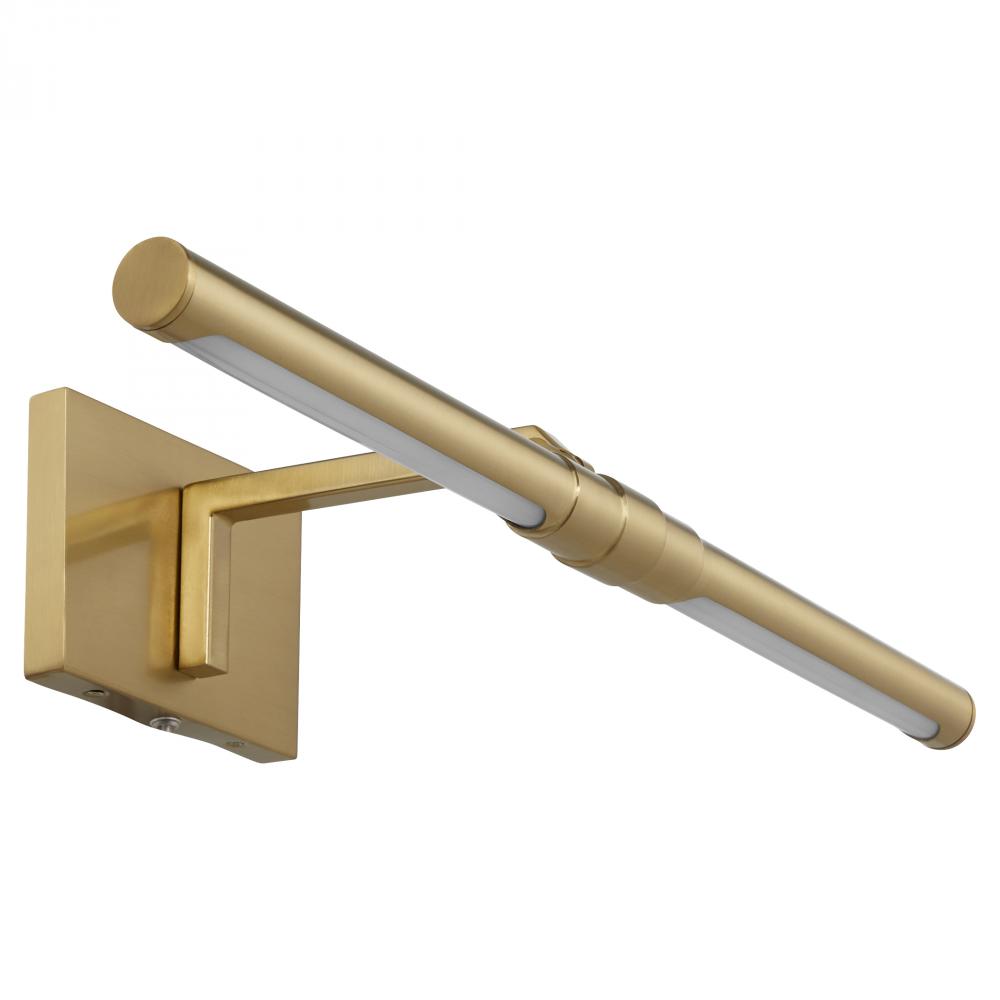 Quorum Lighting WALLINGER 941-80 Sconce - Aged Brass