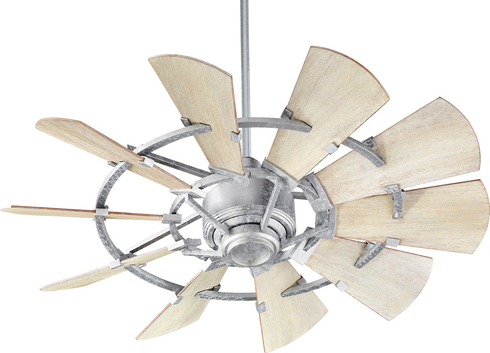 Quorum Lighting WINDMILL 94410-9 Fan Farm House - Galvanized