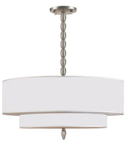 Crystorama Luxo 9507-SN – 26 Inch – 5 Light – Chandelier – Satin Nickel – Dry Rated