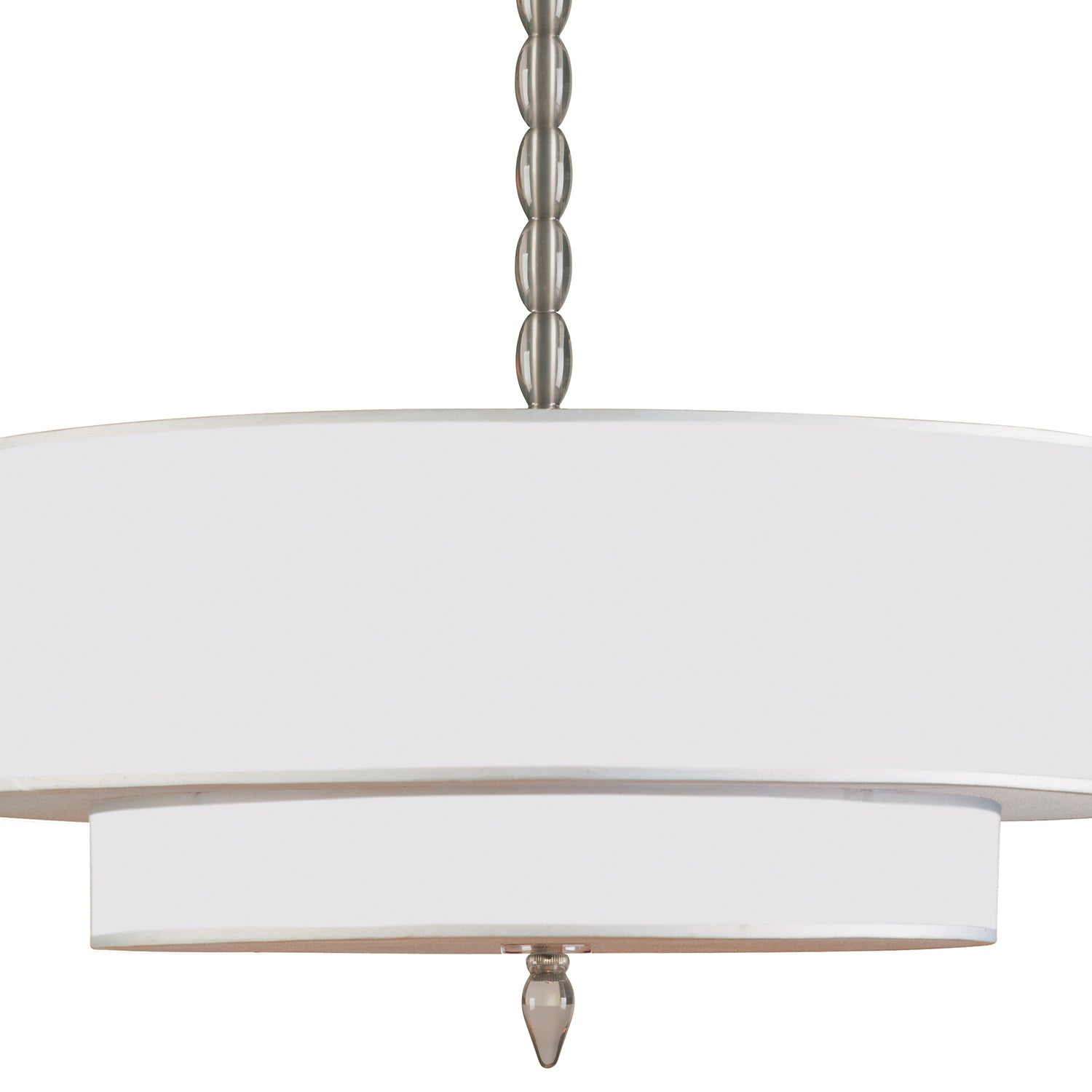 Crystorama Luxo 9507-SN – 26 Inch – 5 Light – Chandelier – Satin Nickel – Dry Rated