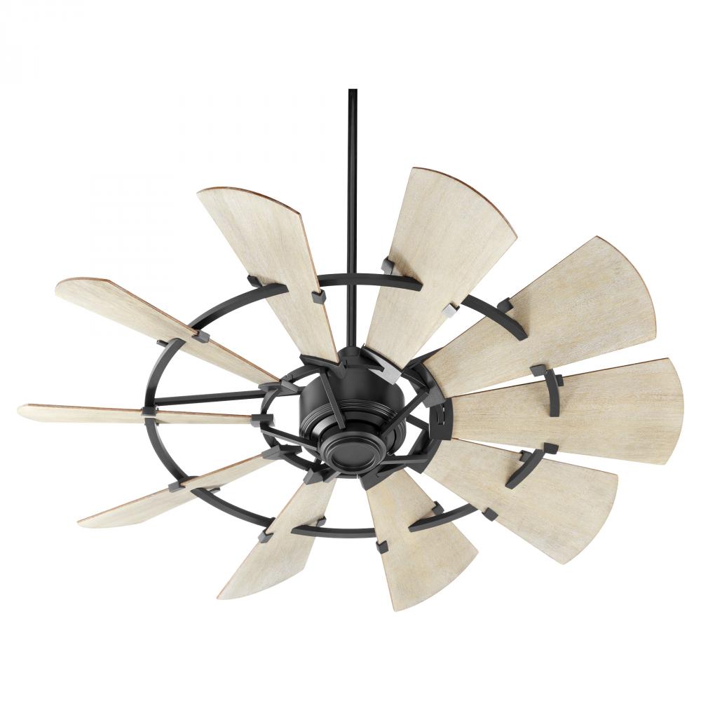 Quorum Lighting WINDMILL 95210-69 Fan Farm House - Textured Black