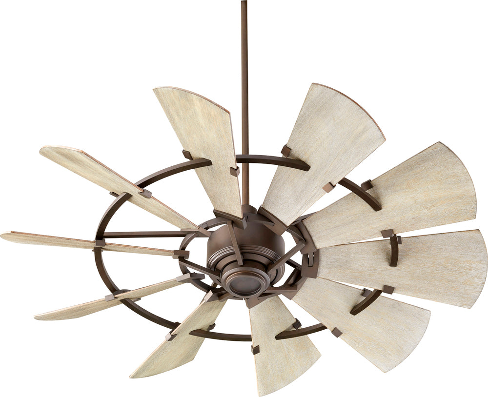 Quorum Lighting WINDMILL 95210-86 Fan Farm House - Oiled Bronze