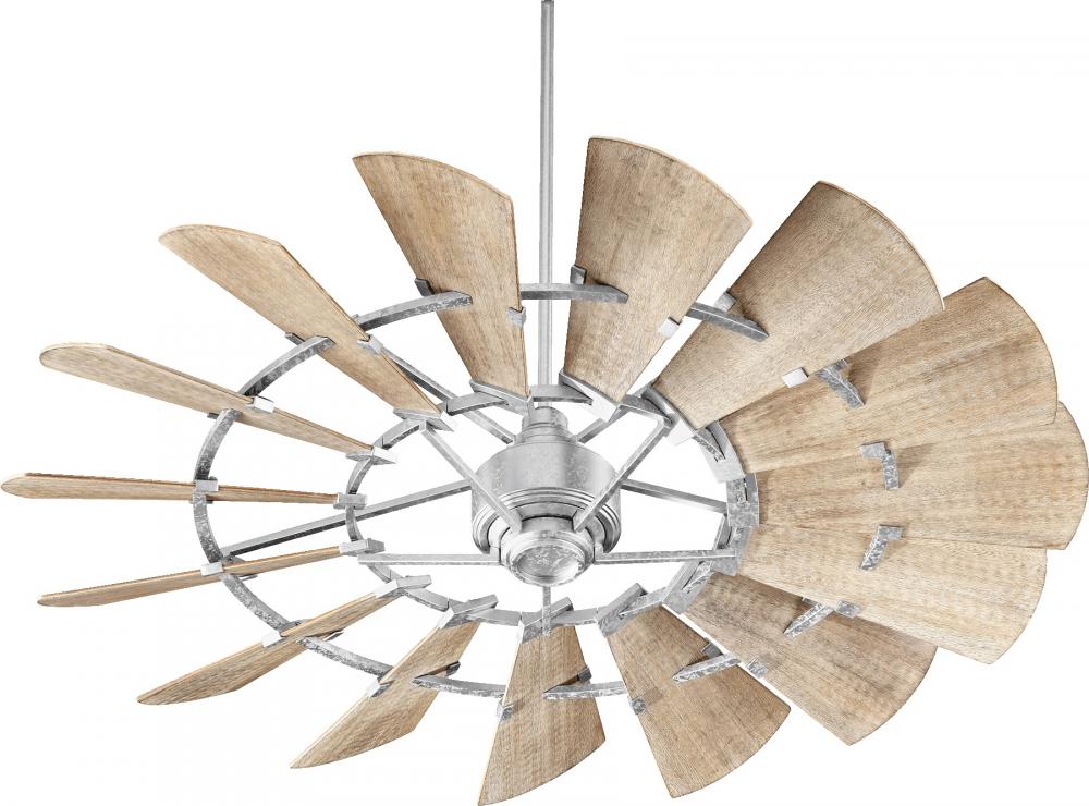 Quorum Lighting WINDMILL 96015-9 Fan Traditional - Galvanized