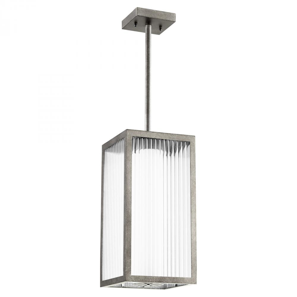 Quorum Lighting MAESTRO 9718-7-37 Pendant Contemporary - Weathered Zinc