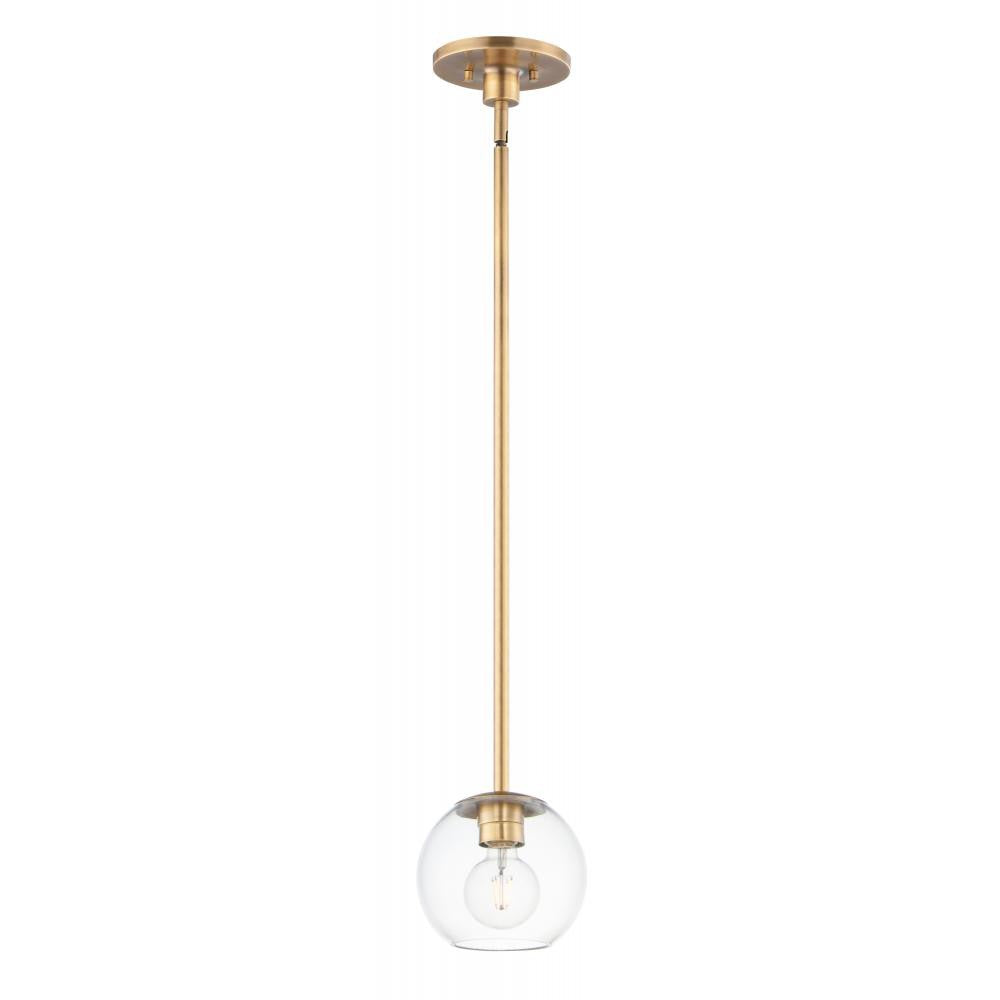 Maxim Lighting BRANCH 98410CLNAB Pendant Transitional - Brass