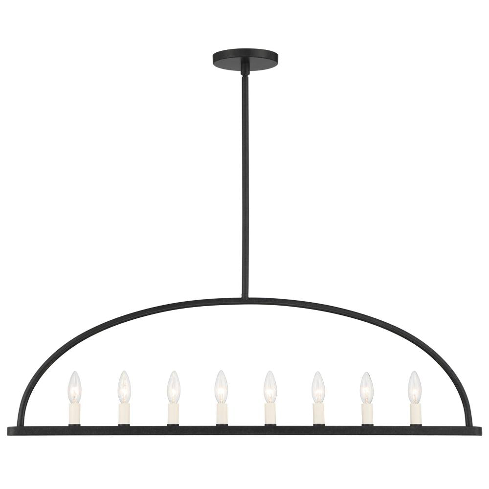 Crystorama ABBOTT ABB-3007-BK Chandelier Modern - Black