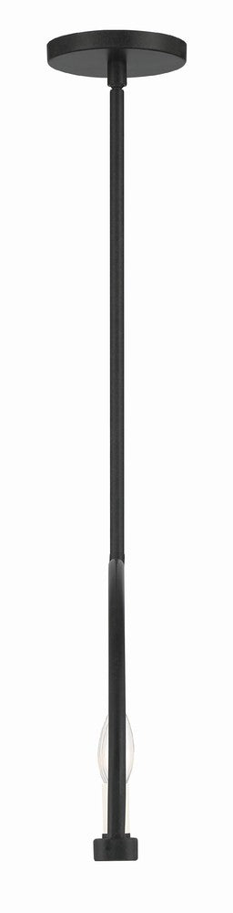 Crystorama ABBOTT ABB-3007-BK Chandelier Modern - Black