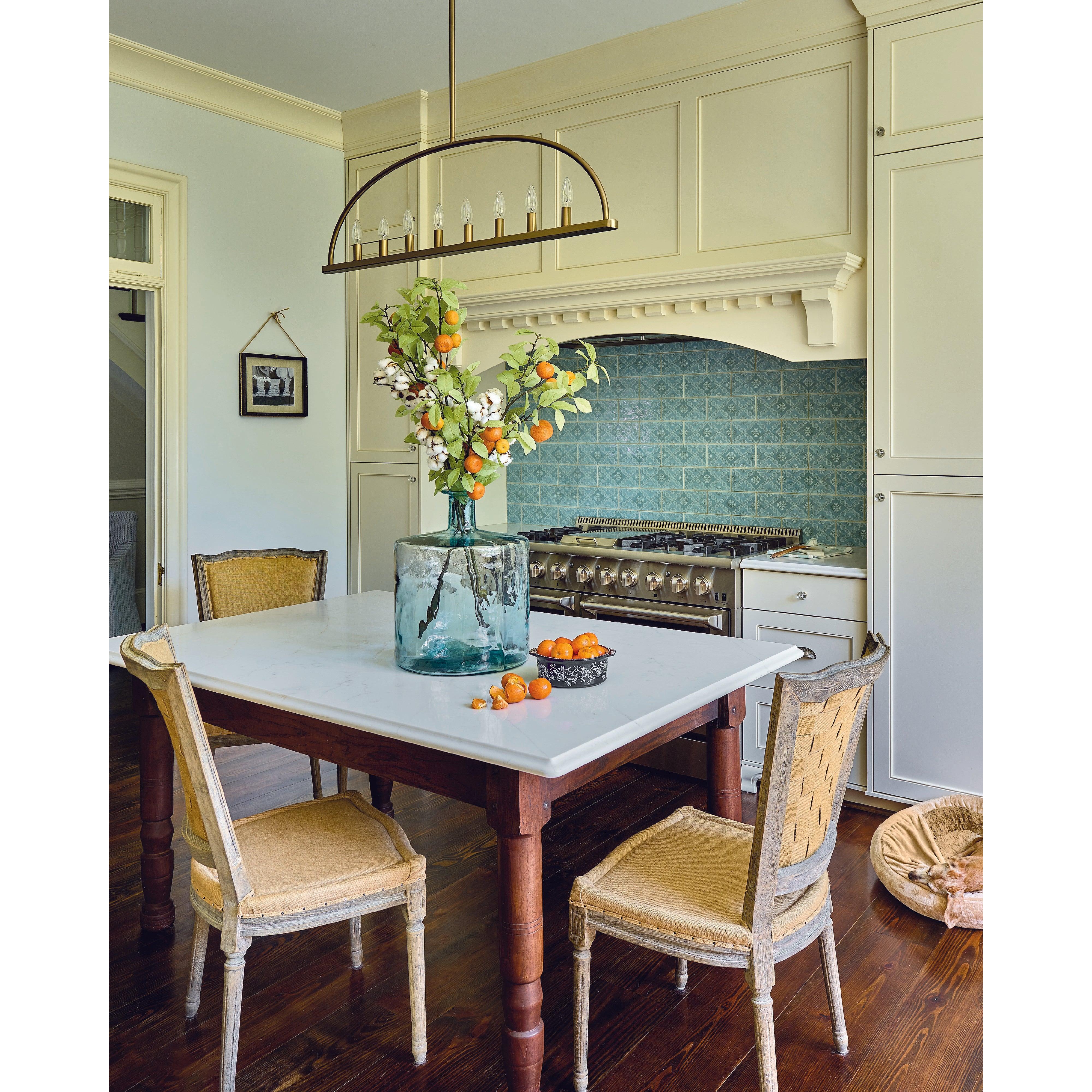 Crystorama Abbott ABB-3007-VG – 42 Inch – 8 Light – Chandelier – Vibrant Gold – Dry Rated