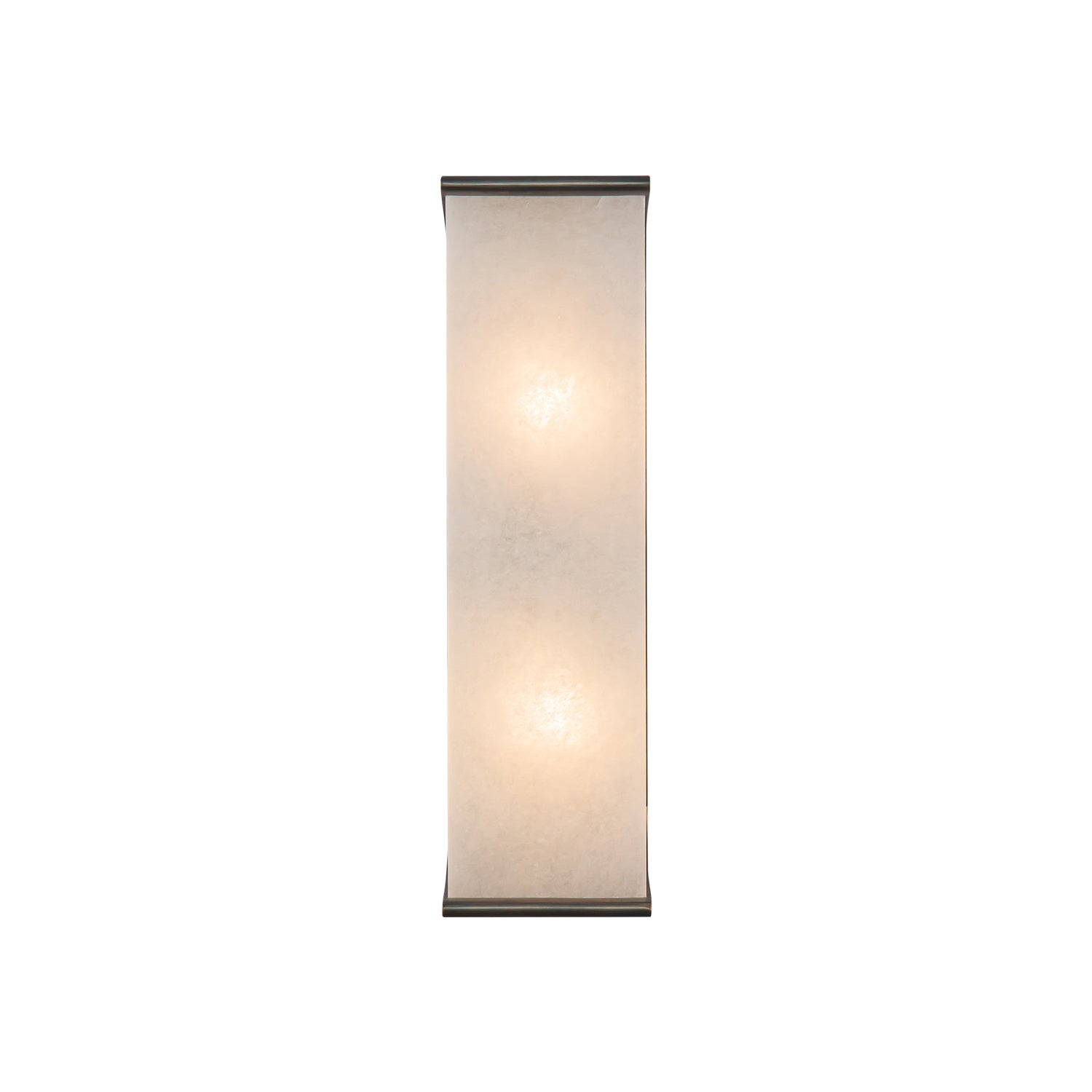 Abbott 15-in Urban Bronze/Alabaster 2 Lights Wall/Vanity