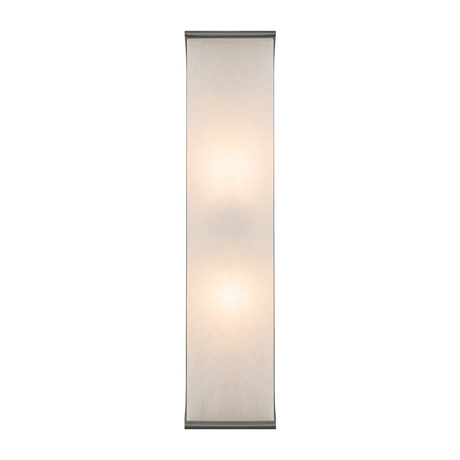 Abbott 19-in Urban Bronze/Alabaster 2 Lights Wall/Vanity