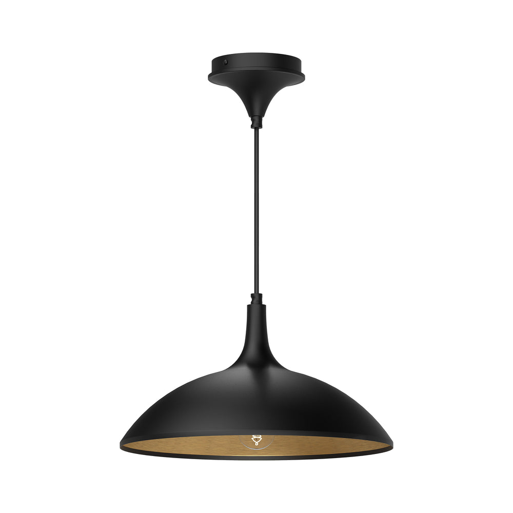 ALORA MOOD Lighting PD627914MB Pendant, 14-in, Matte Black