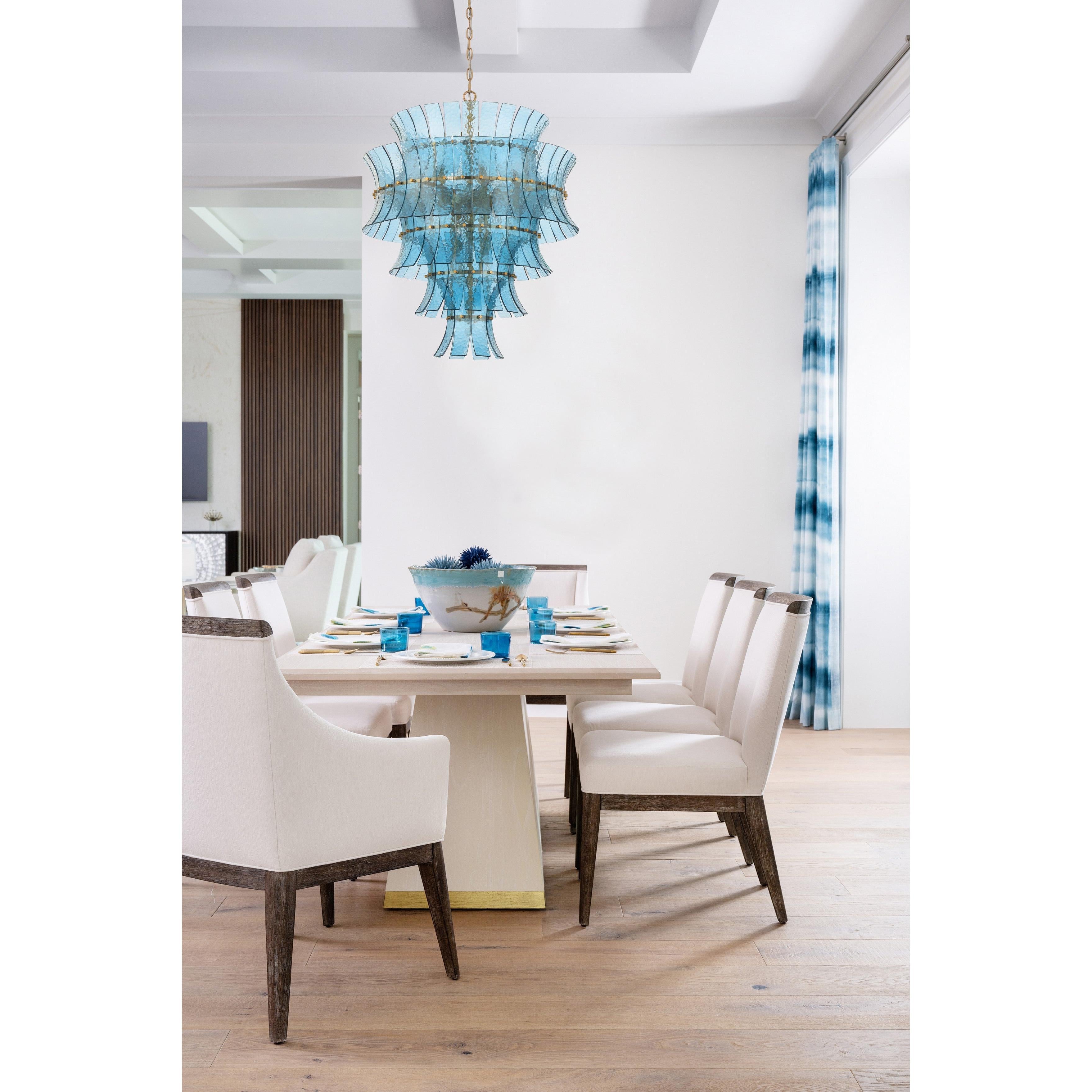 Crystorama Abigail ABI-2008-AG-BL – 29.5 Inch – 21 Light – Chandelier – Aged Brass – Dry Rated