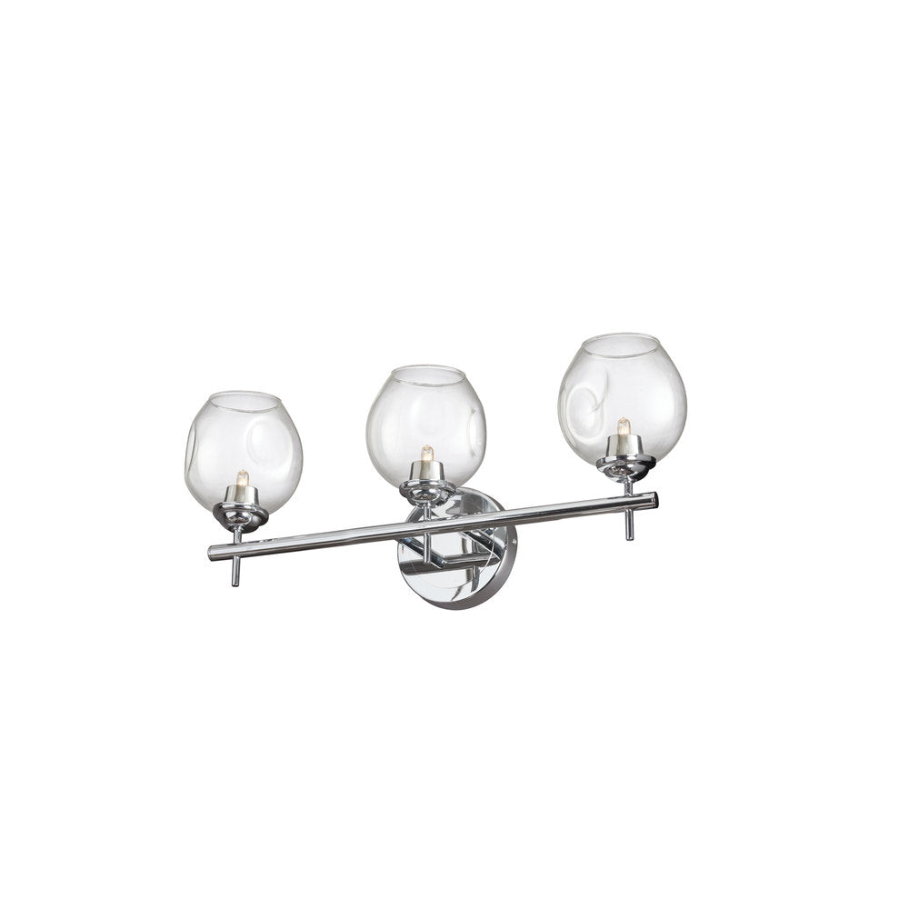 Dainolite ABII ABI-203W-PC Bathroom Fixture Transitional - Polished Chrome