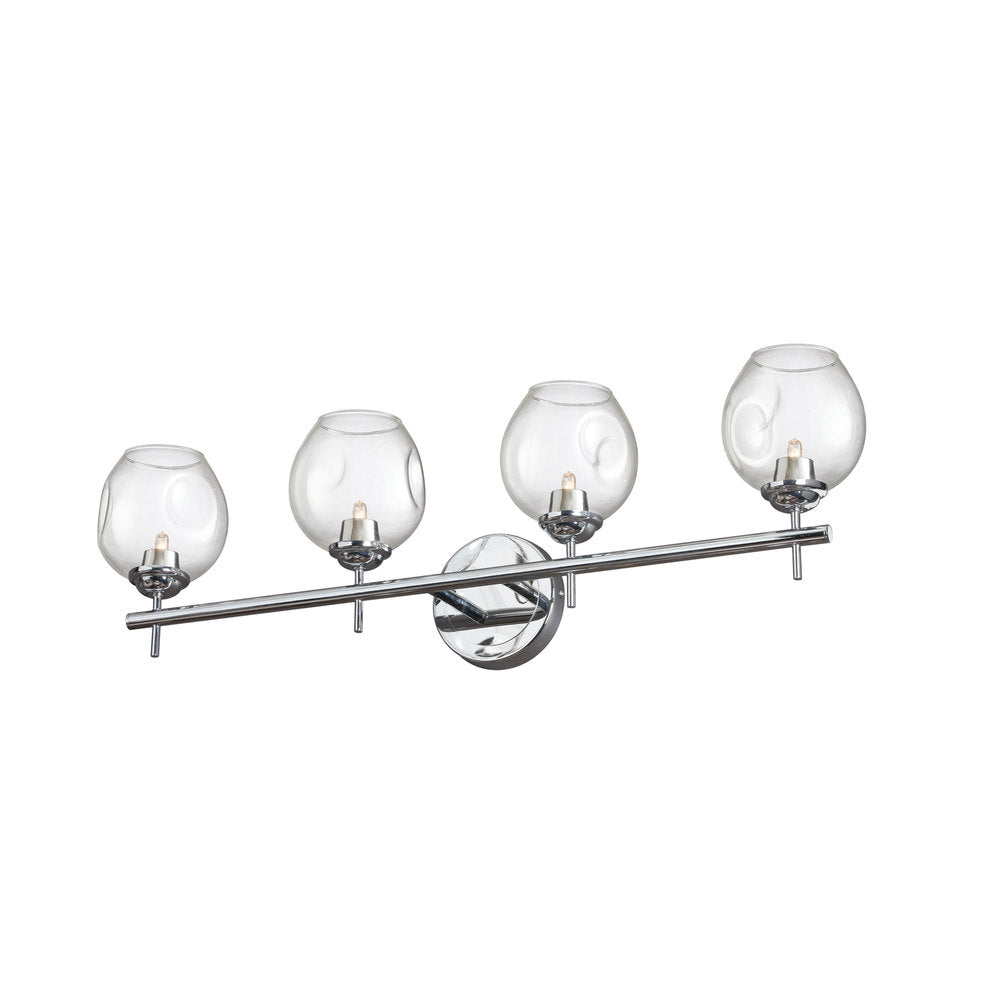 Dainolite ABII ABI-284W-PC Bathroom Fixture Transitional - Polished Chrome