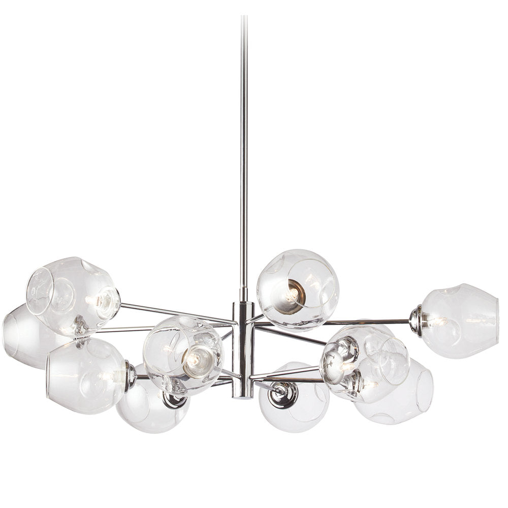 Dainolite ABII ABI-3312P-PC Chandelier Traditional - Polished Chrome