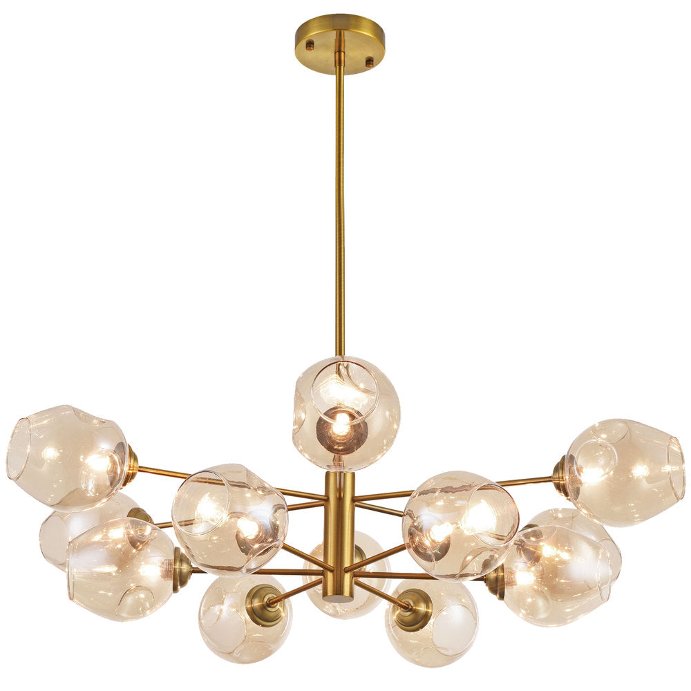 Dainolite ABII ABI-3312P-VB Chandelier Transitional - Vintage Bronze