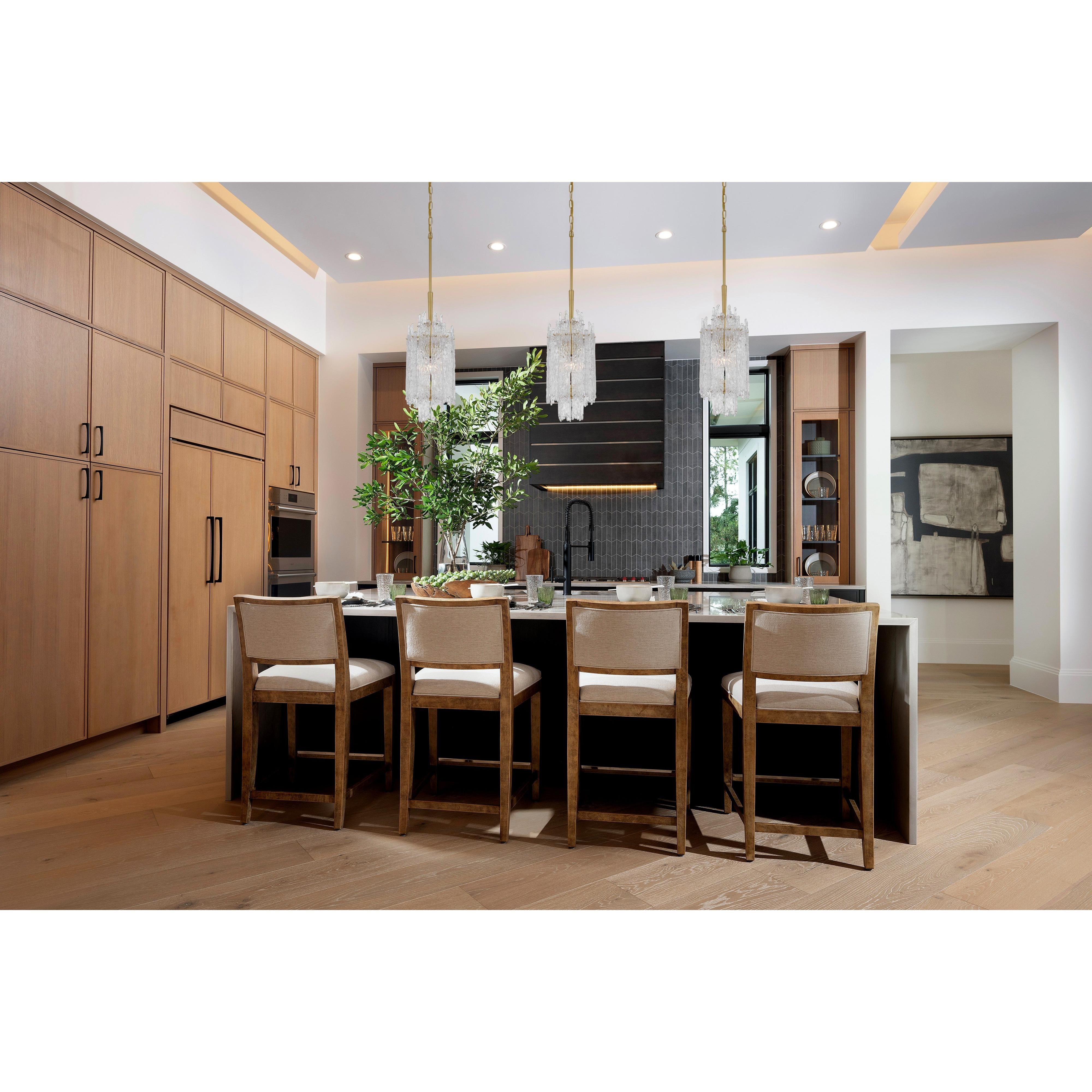 Crystorama Ackerly ACK-921-AG – 8.5 Inch – 1 Light – Pendant Light – Aged Brass – Damp Rated