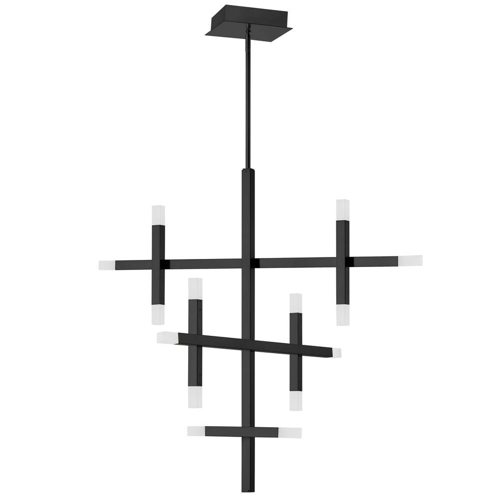 Dainolite ACS-3656C-MB-FR Chandelier Contemporary - Matte Black