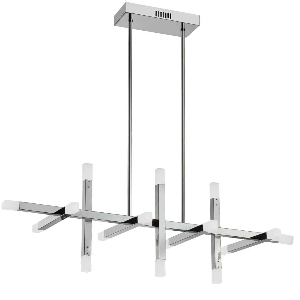 Dainolite ACS-4064HC-PC-FR Chandelier Contemporary - Polished Chrome