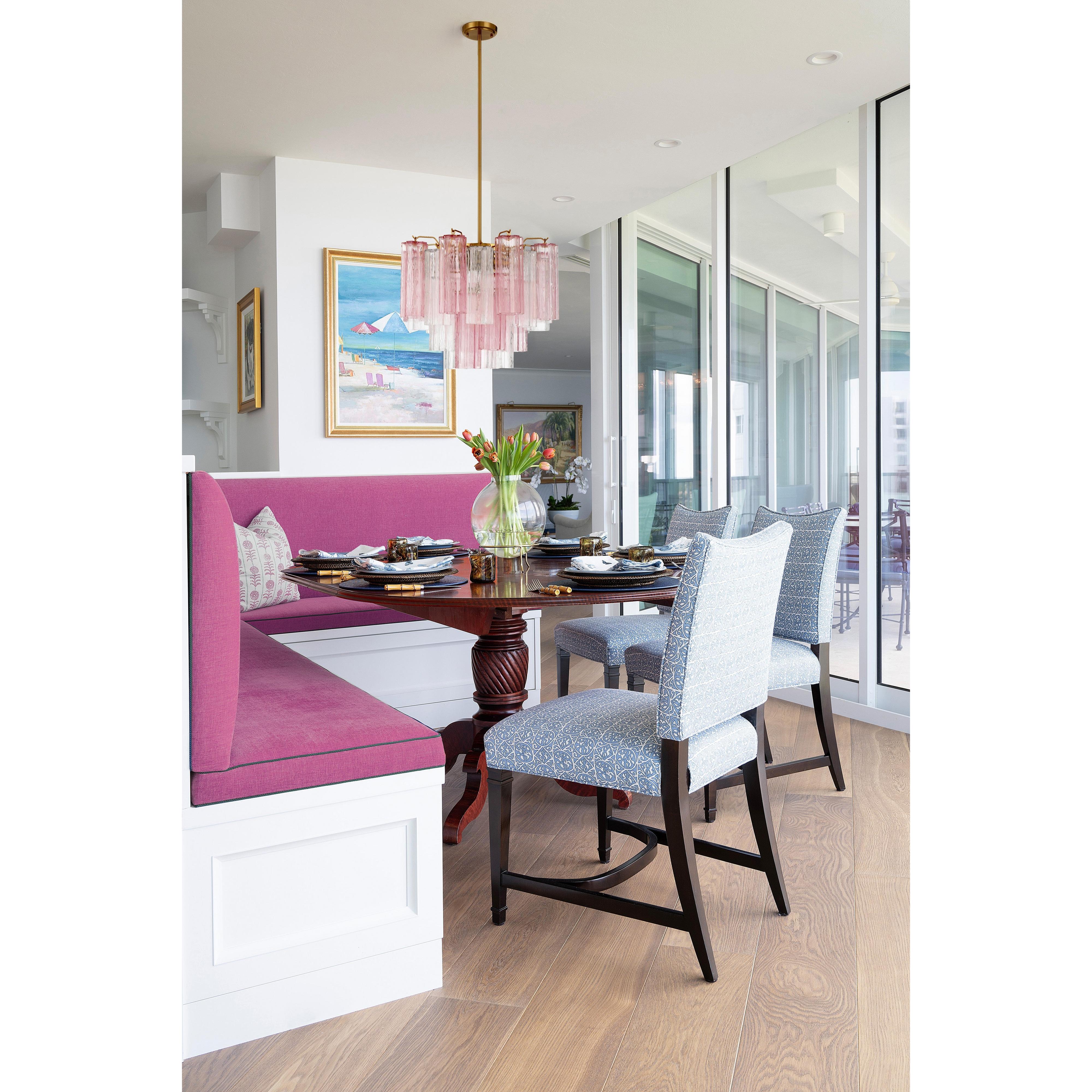 Crystorama Addis ADD-300-AG-SP – 17.75 Inch – 4 Light – Chandelier – Aged Brass – Dry Rated