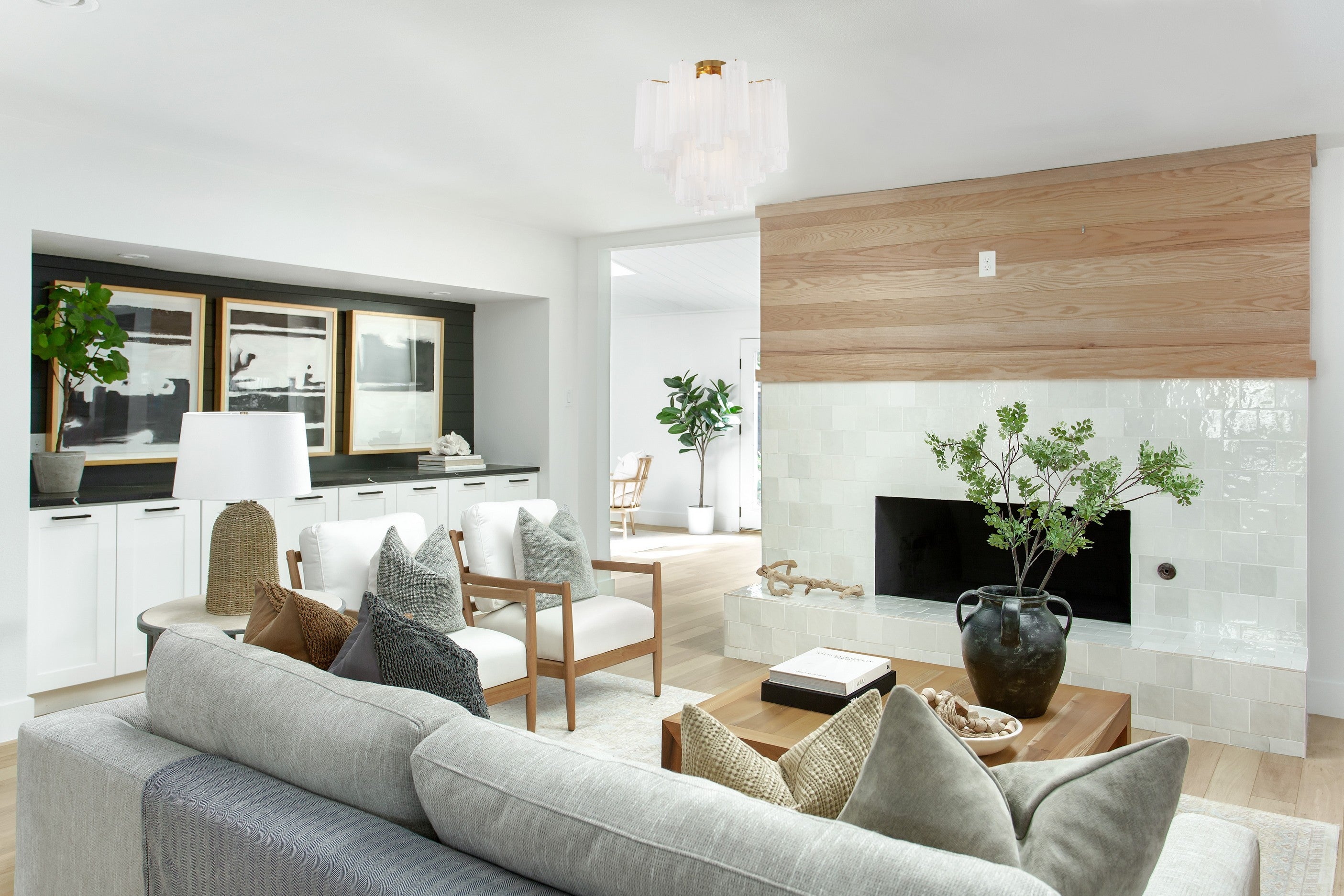 Crystorama Addis ADD-300-AG-WH_CEILING – 17.75 Inch – 4 Light – Semi Flush Mount Light – Aged Brass – Dry Rated