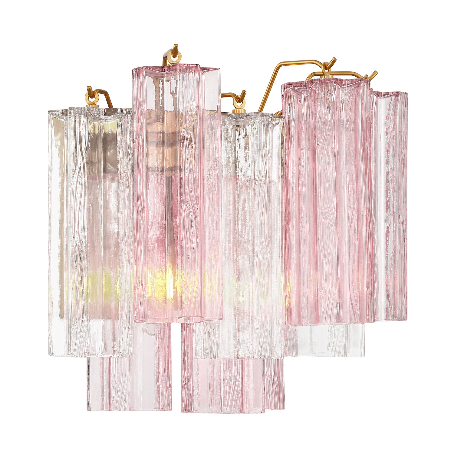 Crystorama Addis ADD-302-AG-SP – 14.5 Inch – 2 Light – Sconce – Aged Brass – Damp Rated