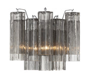 Crystorama Addis ADD-302-CH-SM – 14.5 Inch – 2 Light – Sconce – Polished Chrome – Damp Rated
