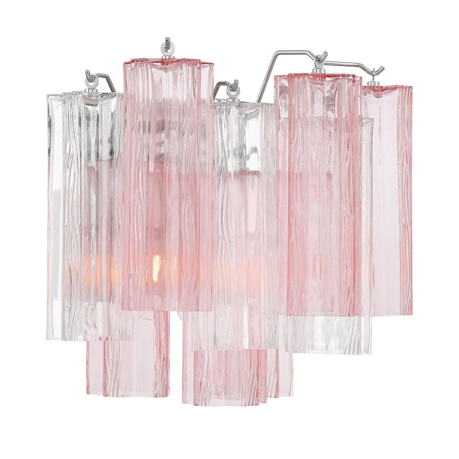 Crystorama Addis ADD-302-CH-SP – 14.5 Inch – 2 Light – Sconce – Polished Chrome – Damp Rated