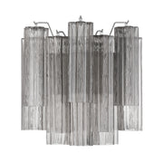 Crystorama Addis ADD-303-CH-SM – 14.5 Inch – 2 Light – Sconce – Polished Chrome – Damp Rated