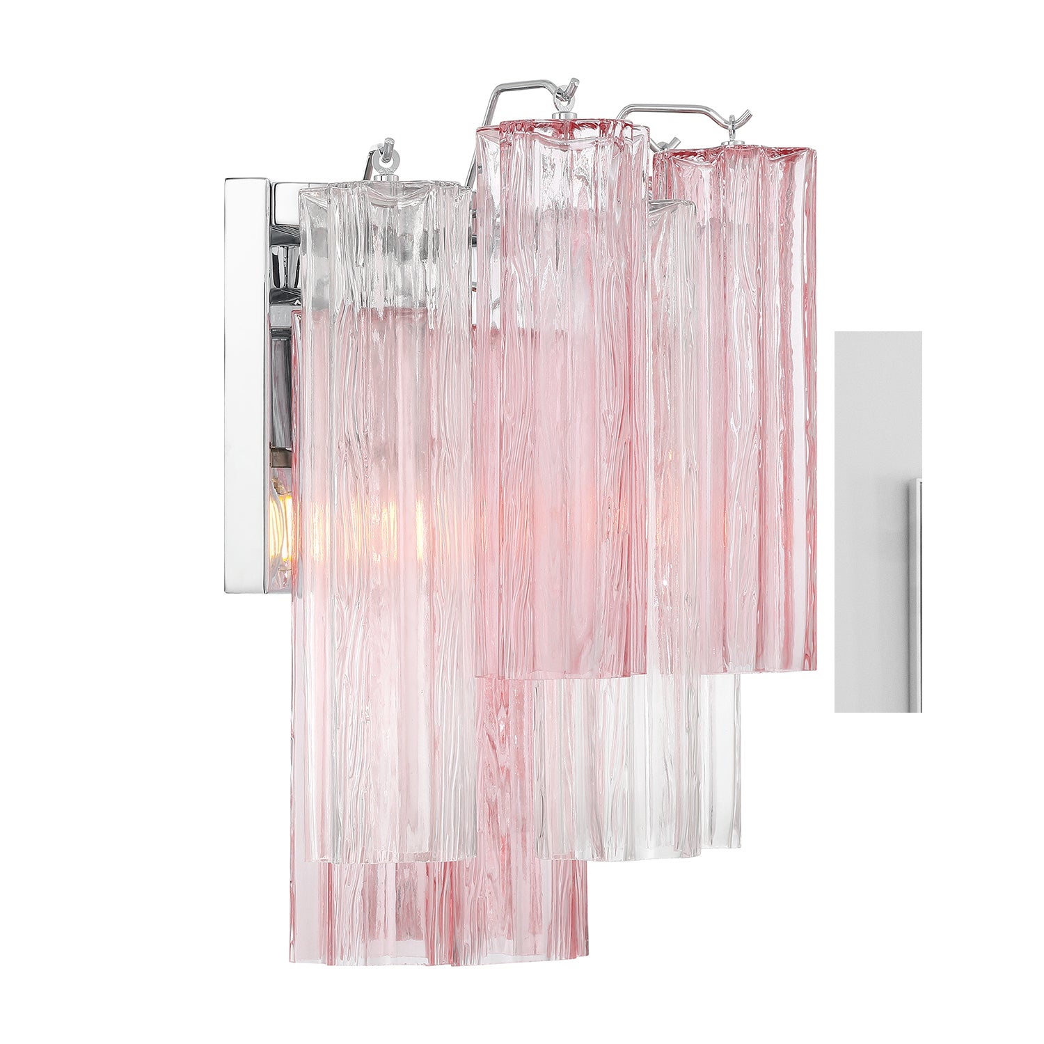 Crystorama Addis ADD-303-CH-SP – 14.5 Inch – 2 Light – Sconce – Polished Chrome – Damp Rated