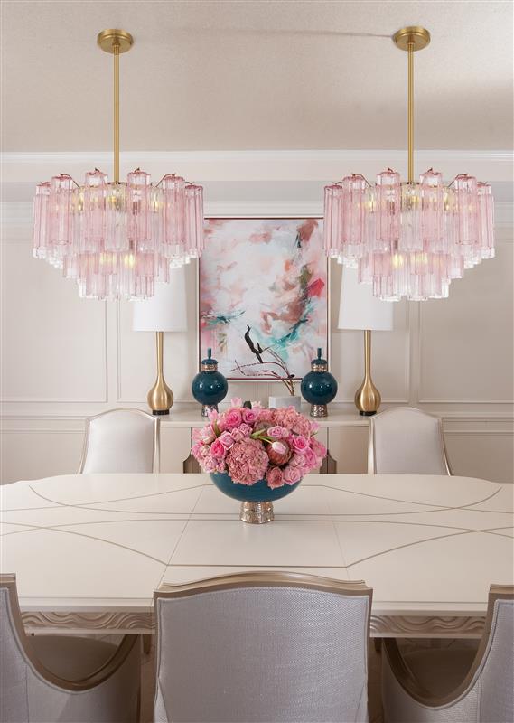 Crystorama Addis ADD-306-AG-SP – 19.75 Inch – 6 Light – Chandelier – Aged Brass – Dry Rated