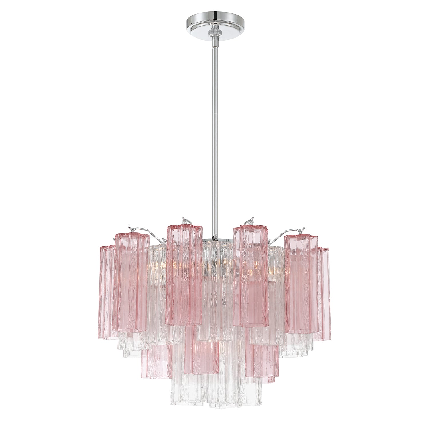 Addis 6 Light Polished Chrome Chandelier