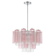 Crystorama Addis ADD-306-CH-SP – 19.75 Inch – 6 Light – Chandelier – Polished Chrome – Dry Rated