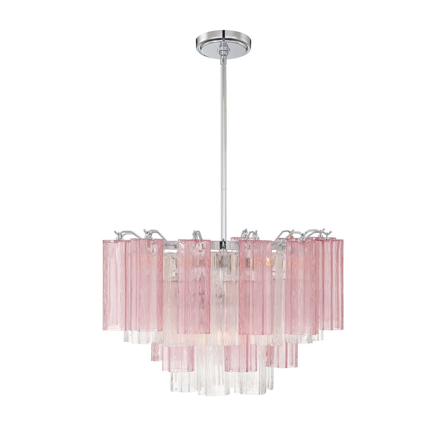 Crystorama Addis ADD-308-CH-SP – 22 Inch – 9 Light – Chandelier – Polished Chrome – Dry Rated